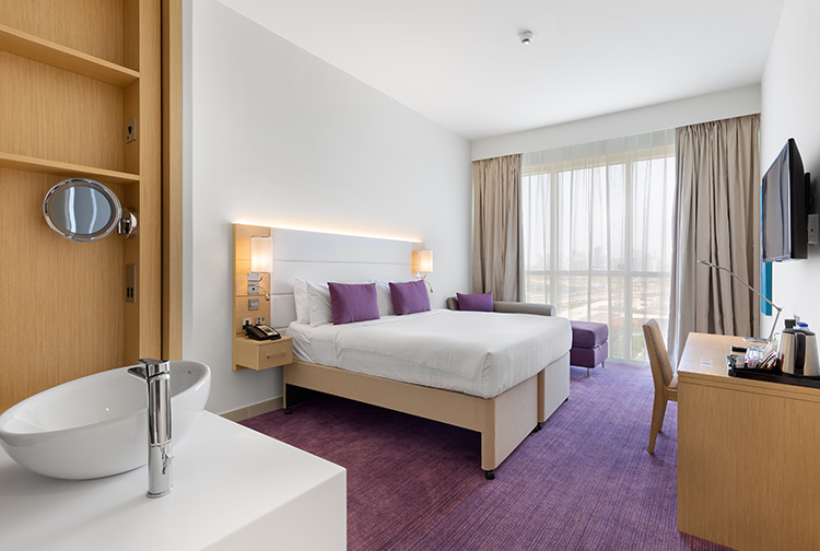 Double bedroom in a 3 star hotel near Expo 2020 Dubai 