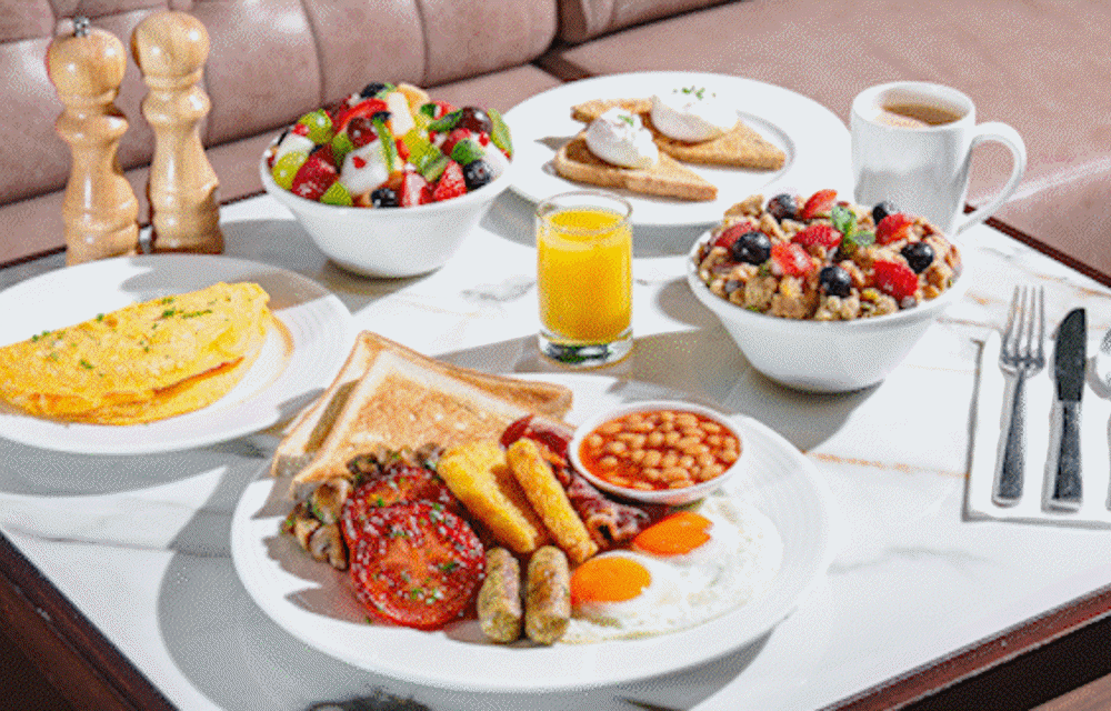 English Breakfast in Premier Inn Middle East