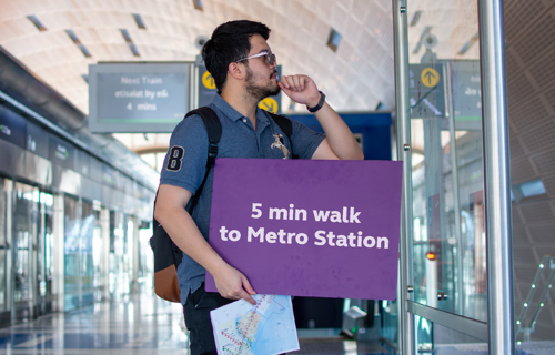 Premier Inn Dubai Al Jaddaf 5 min walk to Metro Station