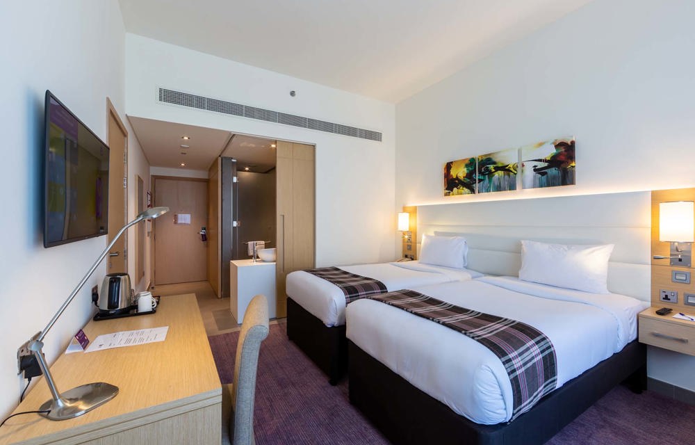 Premier Inn Dubai Dragon Mart Hotel Twin Room