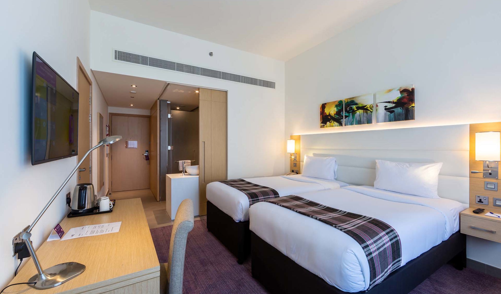 Premier Inn Dubai Dragon Mart Hotel Twin Room