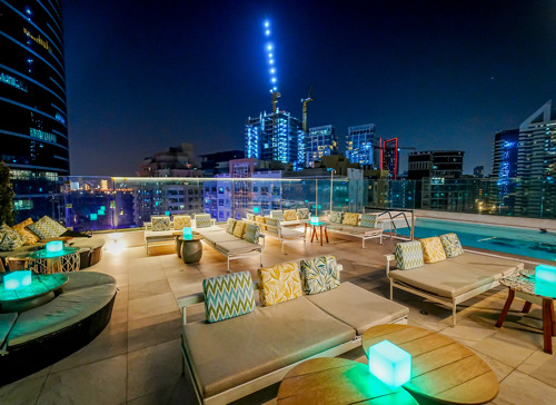 Swimming Pool Terrace at hotel