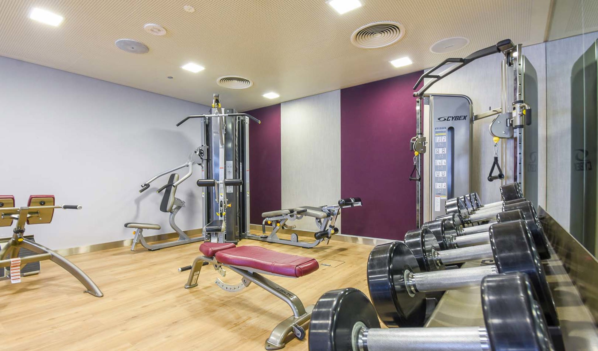 Gym at Premier Inn Dubai Al Jaddaf Hotel