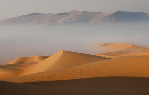 Liwa Oasis and Moreeb Dune in Rub' al Khali, Abu Dhabi