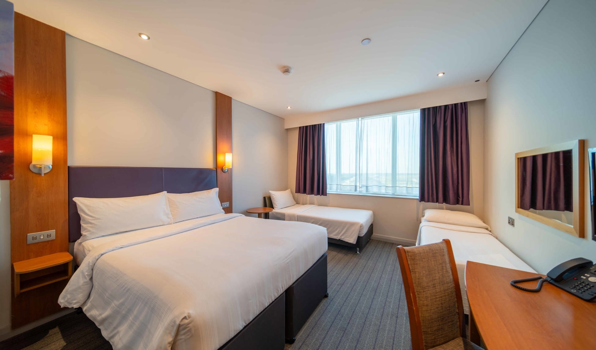 Family Room at Premier Inn Abu Dhabi Airport (Business Park) Hotel