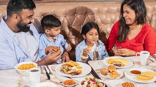 Kids Eat Free Breakfast in Premier Inn