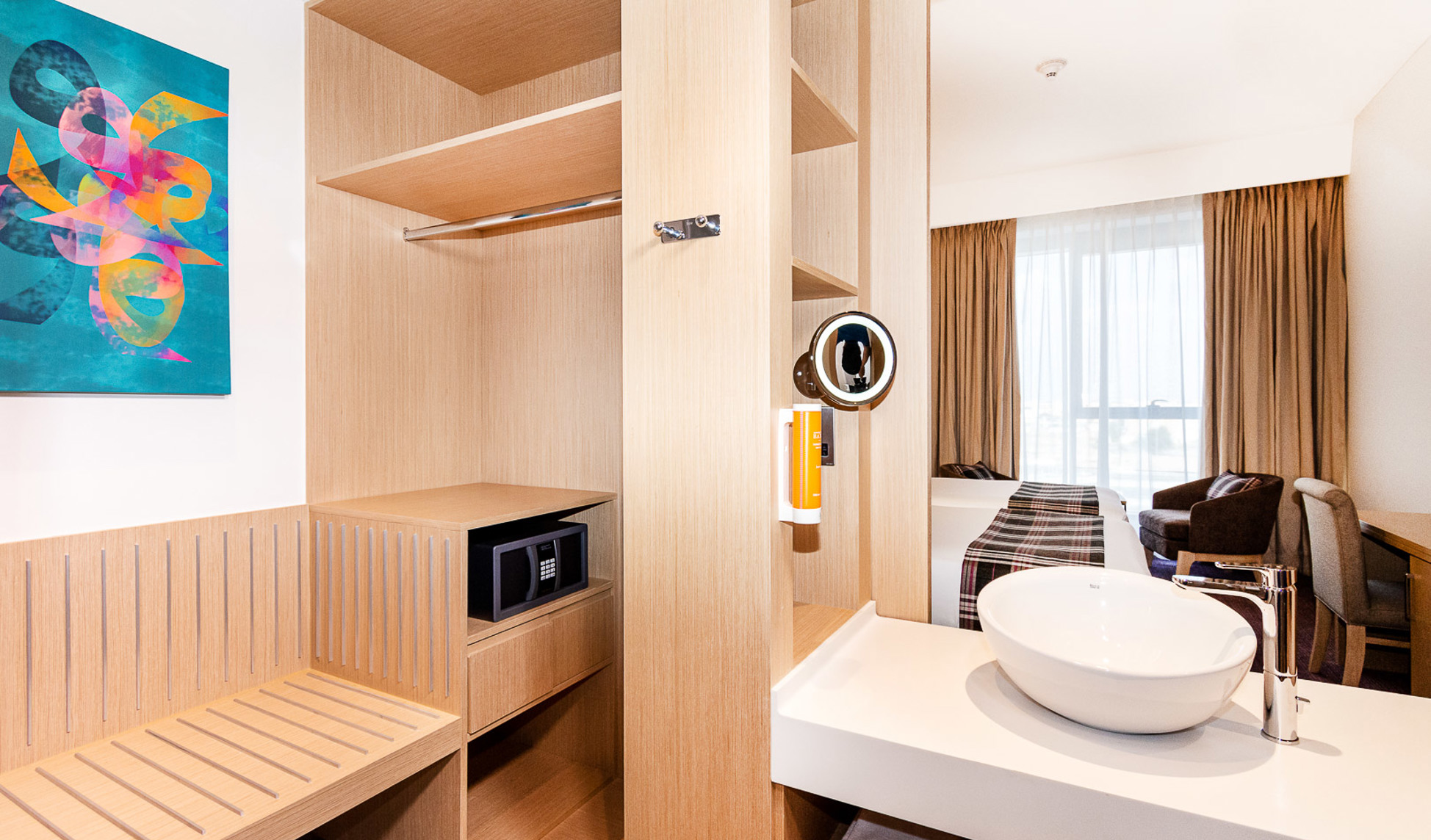 Premier Inn Dubai Dragon Mart Hotel Guest Room
