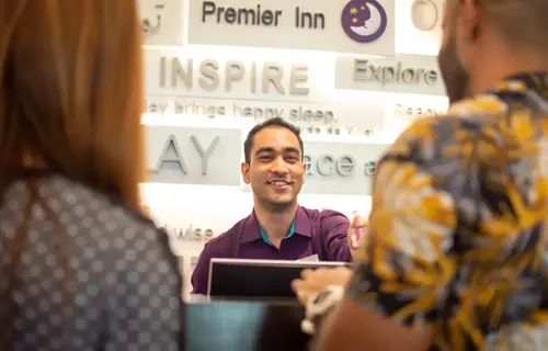 Premier Inn hotel check in 