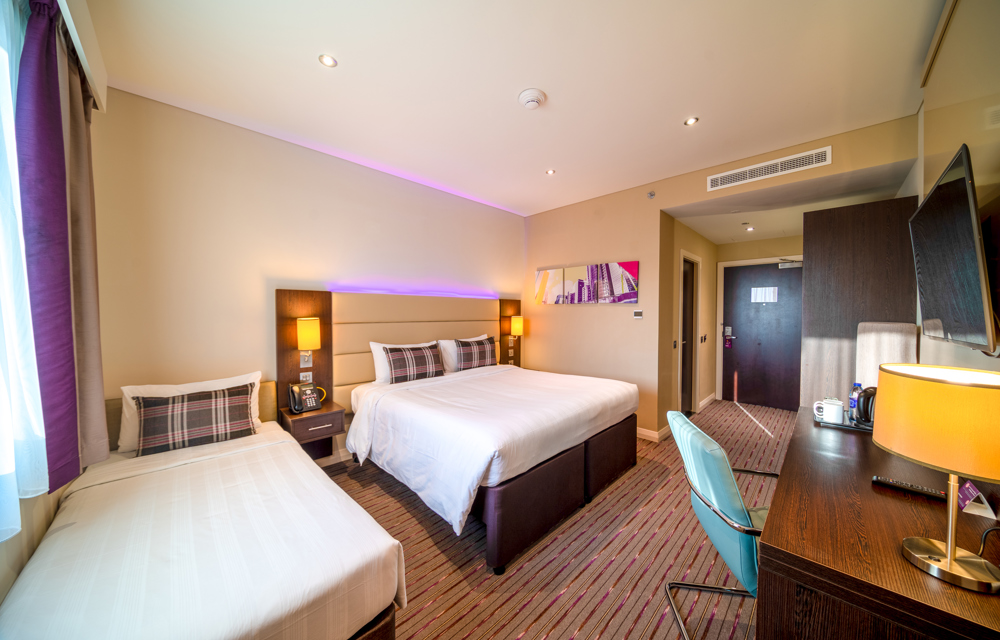 Spacious Family Room at Premier Inn Doha Education City Hotel