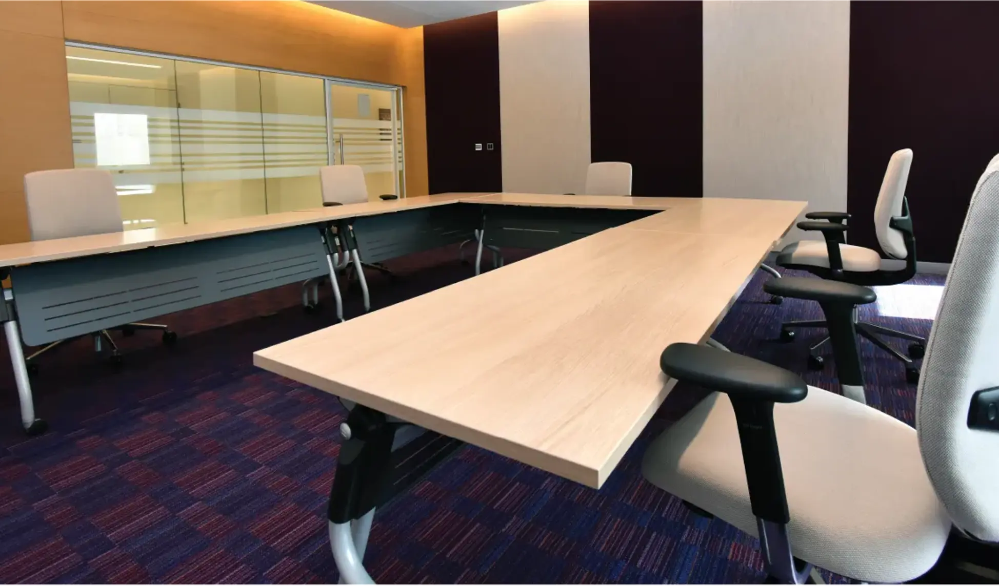 Meeting Room at Premier Inn Dubai Al Jaddaf Hotel