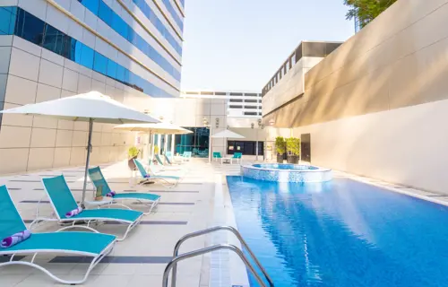 Premier Inn Abu Dhabi Capital Centre Hotel Swimming Pool