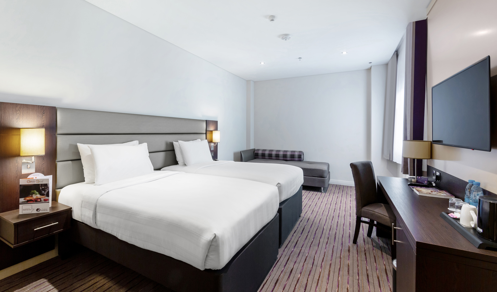 Twin Room at Premier Inn Doha Airport Hotel