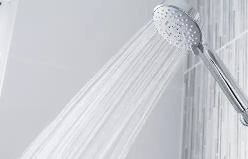 Power Shower at Premier Inn Hotel